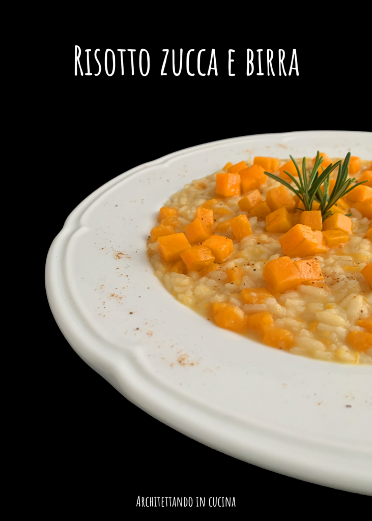 Risotto zucca e birra