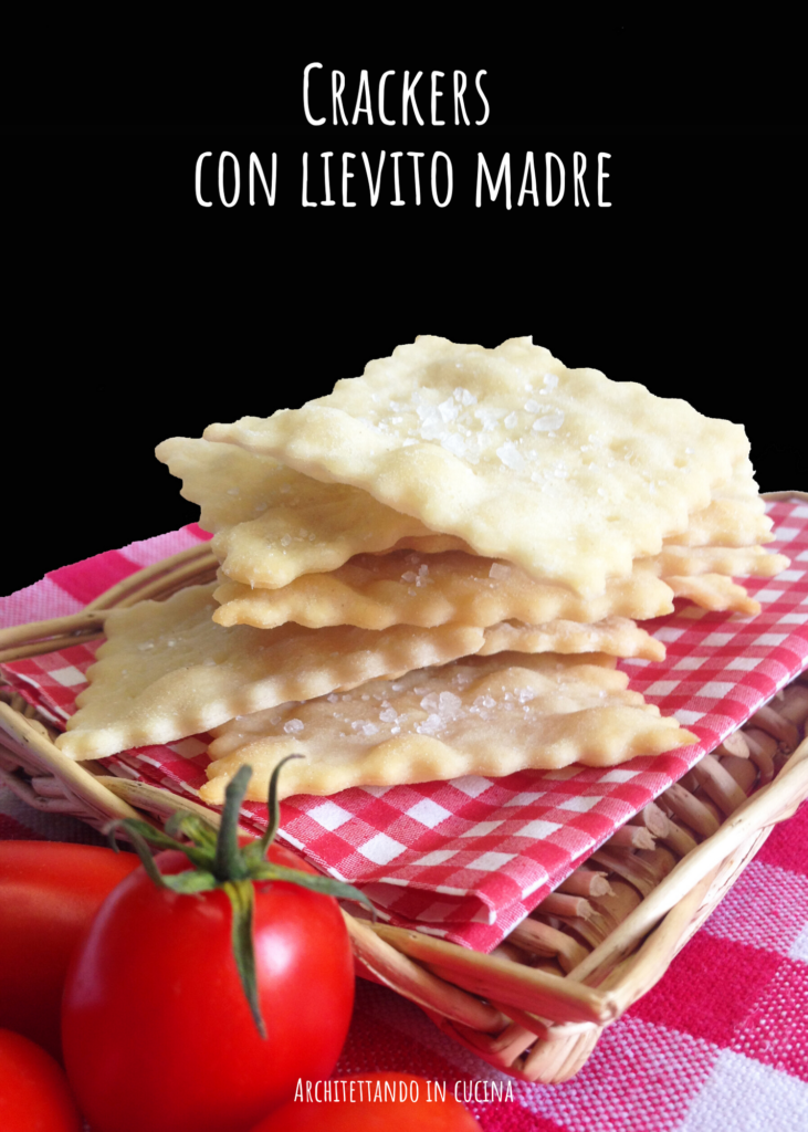 Crackers con lievito madre