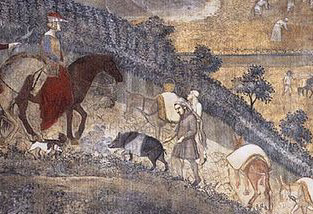 "Effetti del buon governo in città ed in campagna" Ambrogio Lorenzetti