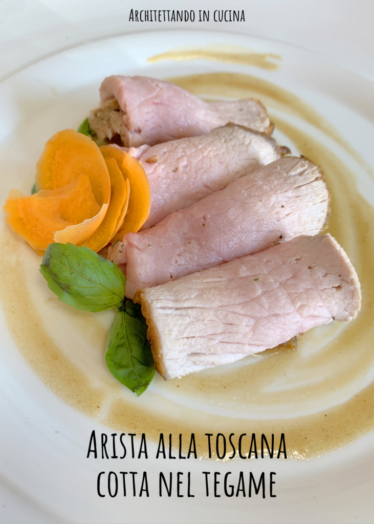 Arista alla toscana cotta nel tegame