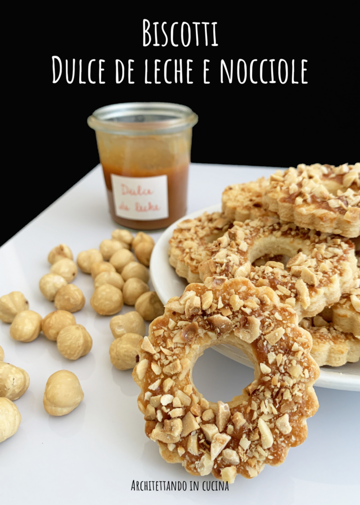 Biscotti dulce de leche e nocciole