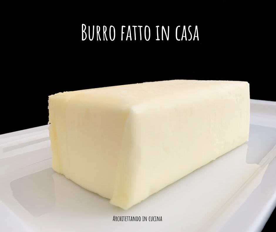 Burro fatto in casa