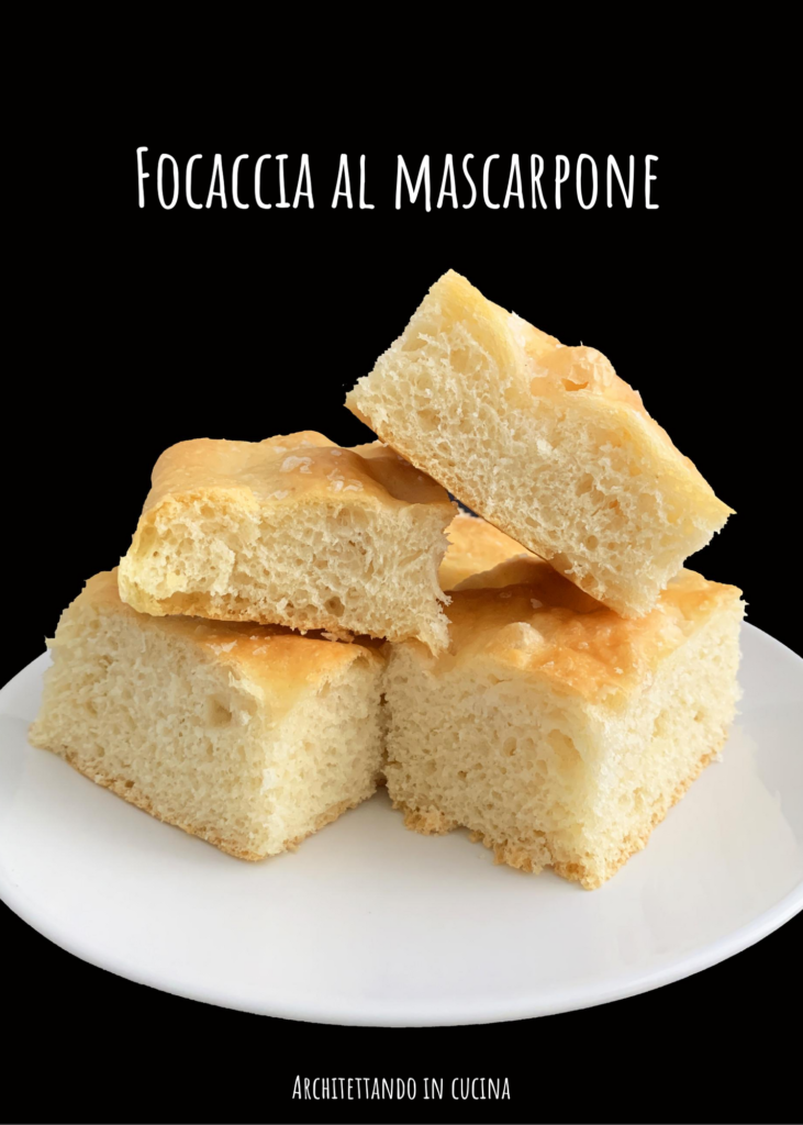 Focaccia al mascarpone