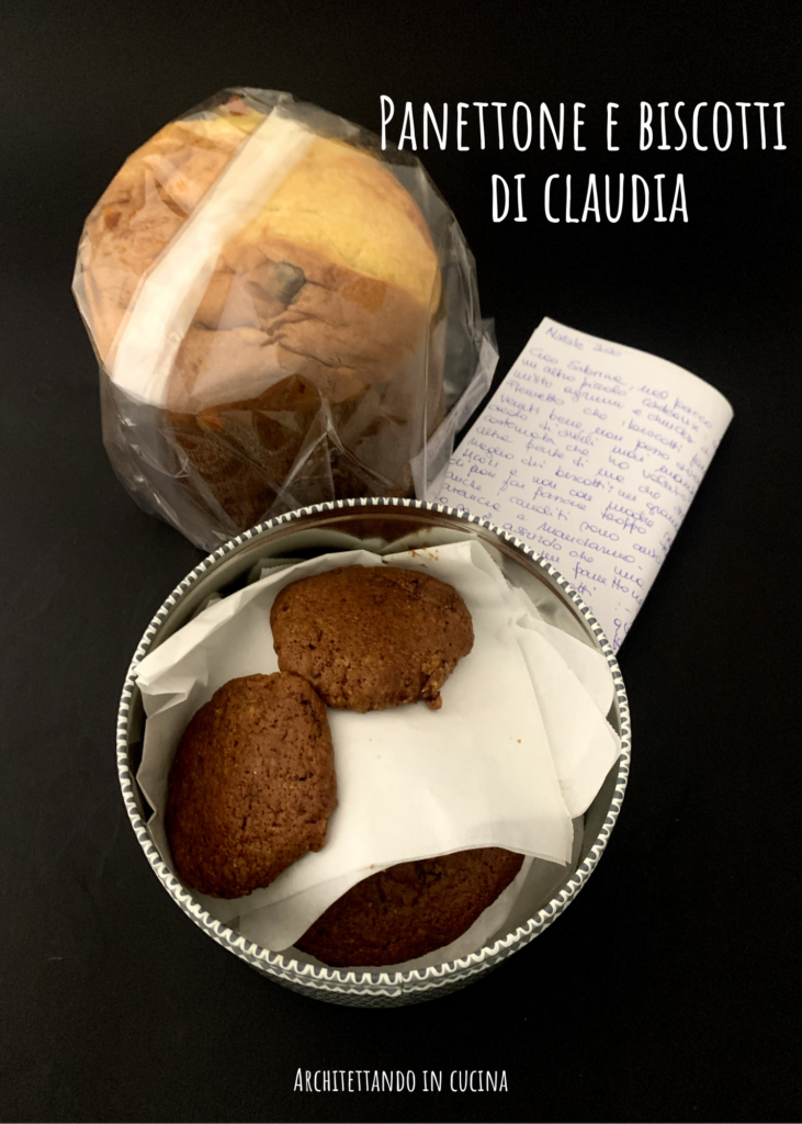 Panettone e biscotti di Claudia