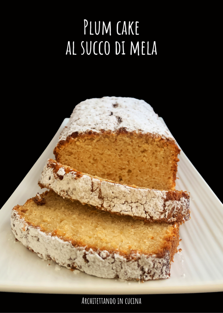  Plum cake al succo di mela