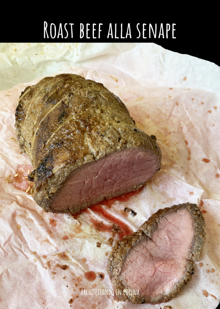 Roast beef alla senape