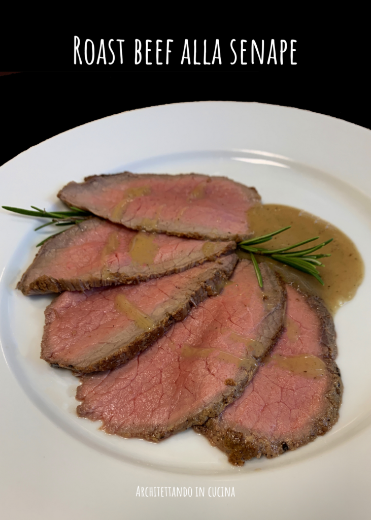 Roast beef alla senape