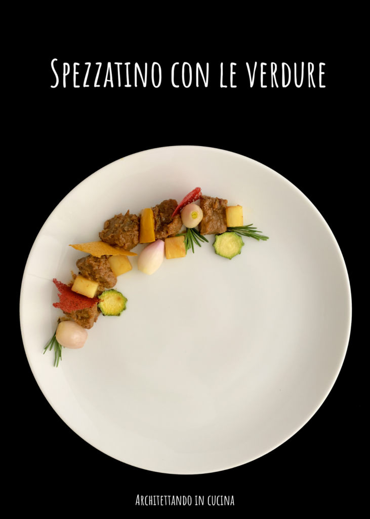 Spezzatino in bianco con le verdure