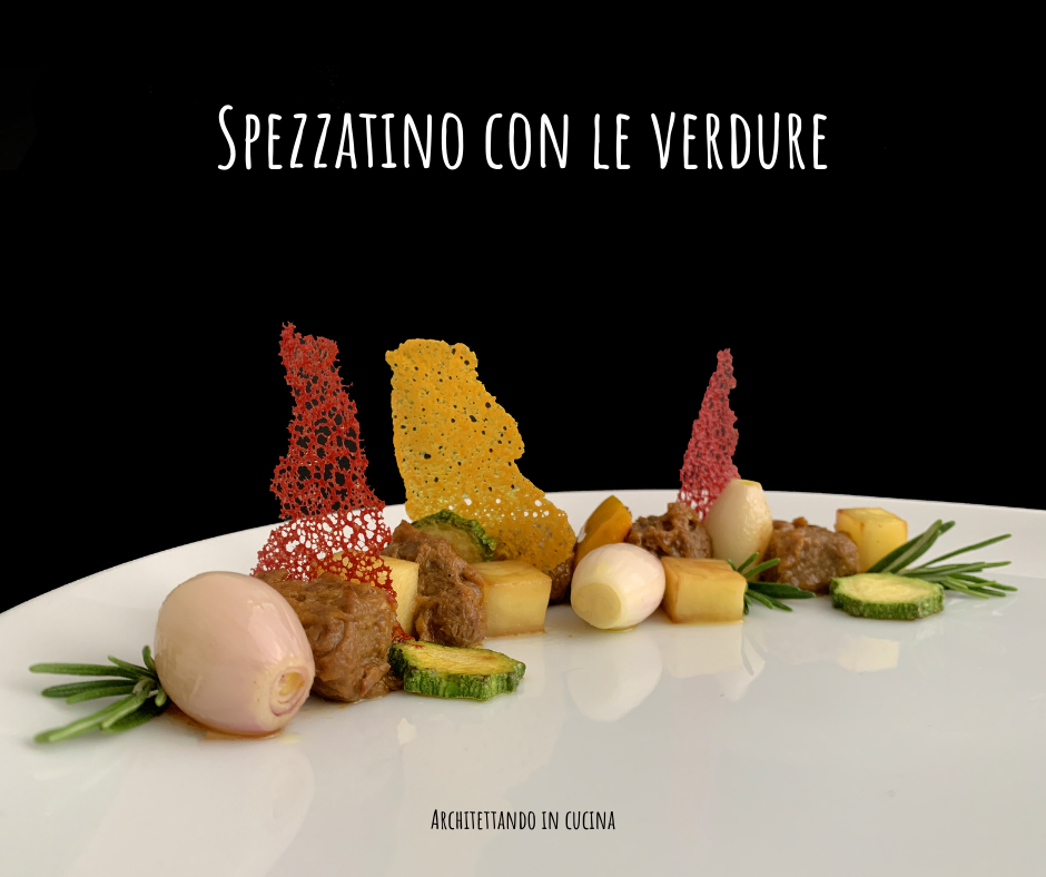 Spezzatino in bianco con le verdure