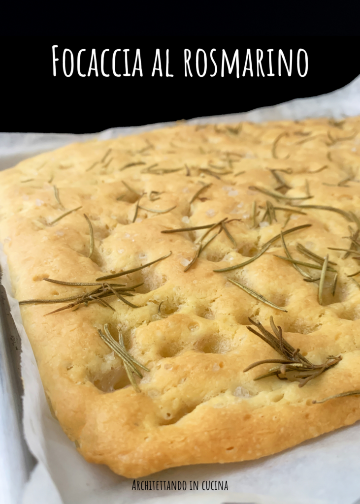 Focaccia al rosmarino ad alta idratazione