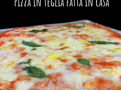 Pizza In Teglia Fatta In Casa Architettando In Cucina
