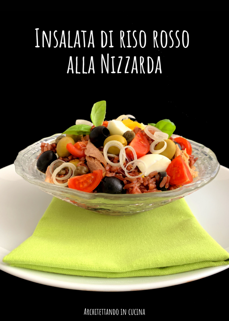 Insalata di riso rosso alla Nizzarda