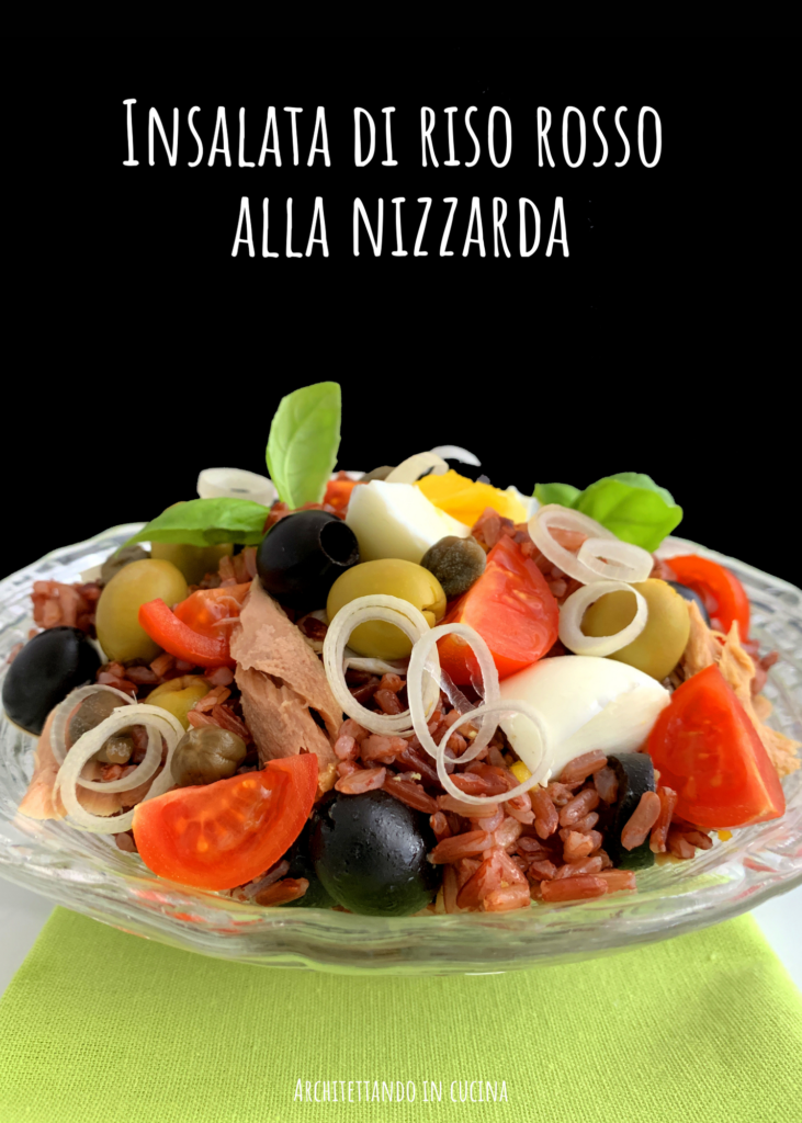 Insalata di riso rosso alla Nizzarda