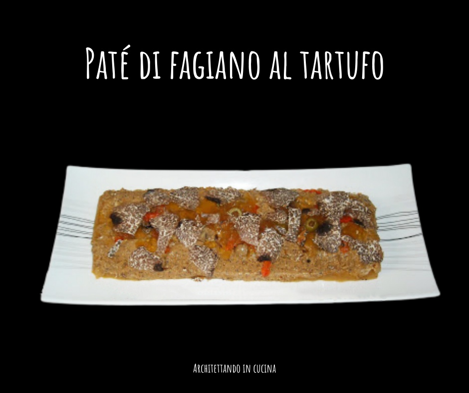 Paté di fagiano al tartufo