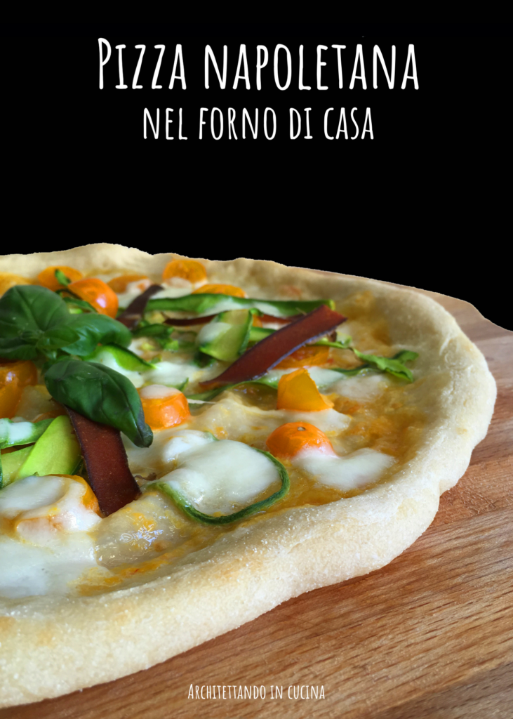 Pizza napoletana nel forno di casa 