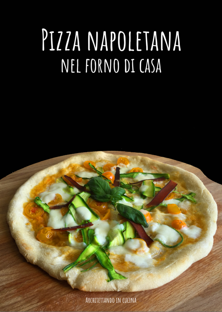 Pizza napoletana nel forno di casa