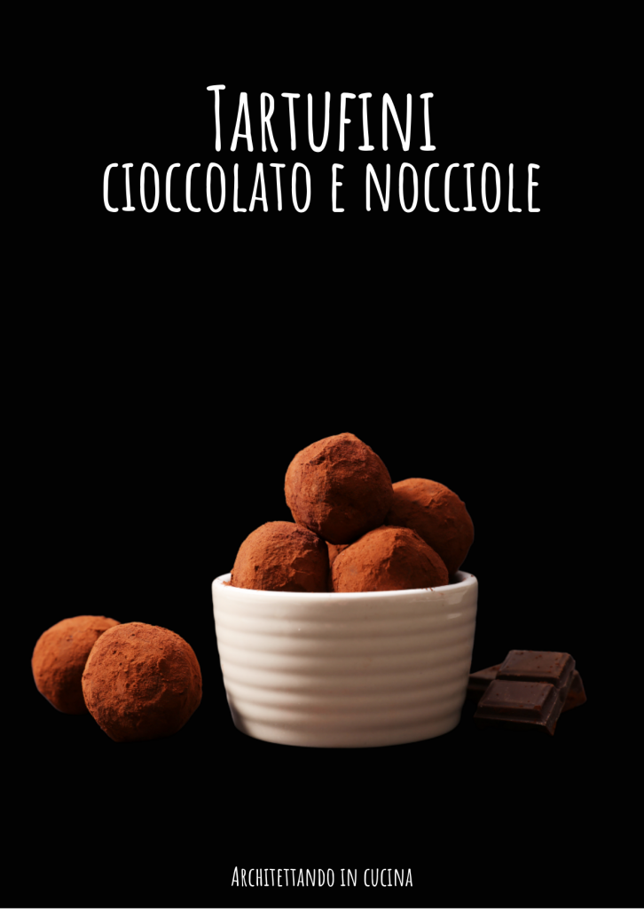 Tartufini cioccolato e nocciole