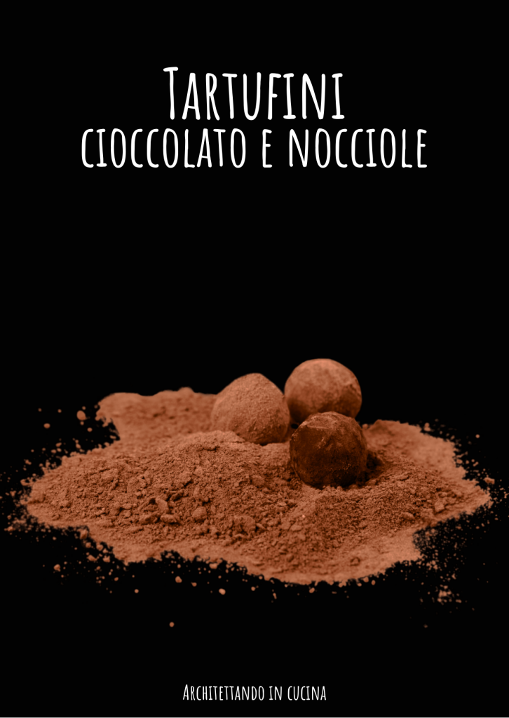 Tartufini cioccolato e nocciole