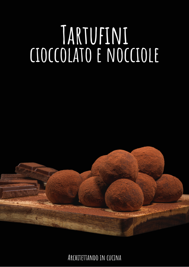 Tartufini cioccolato e nocciole