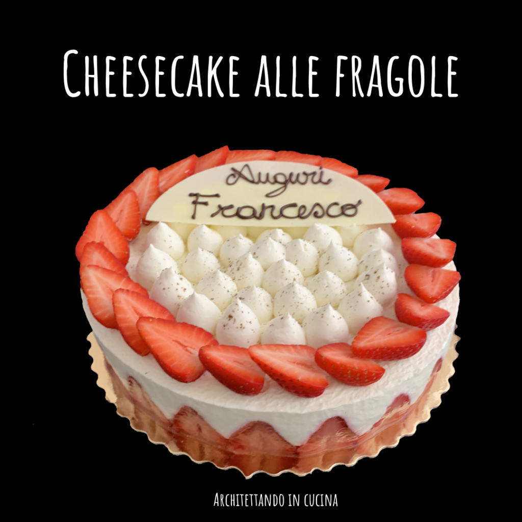 Cheesecake alle fragole