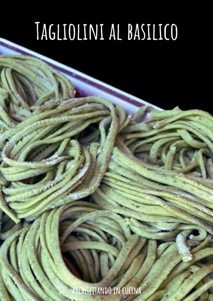 Tagliolini al basilico