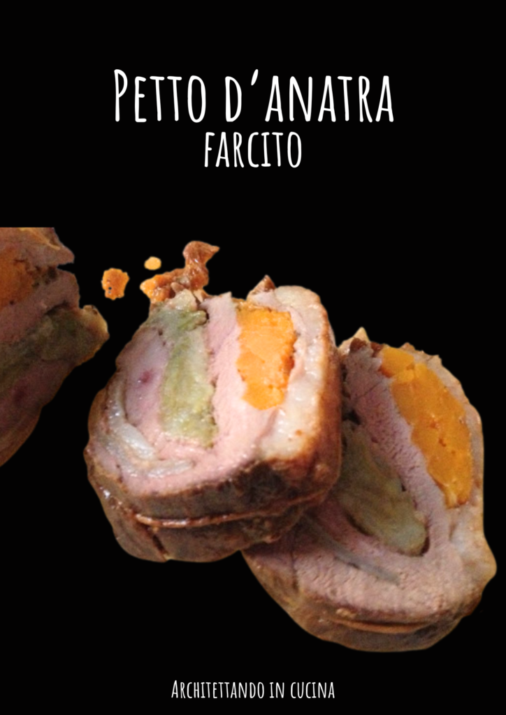 Petto d'anatra farcito