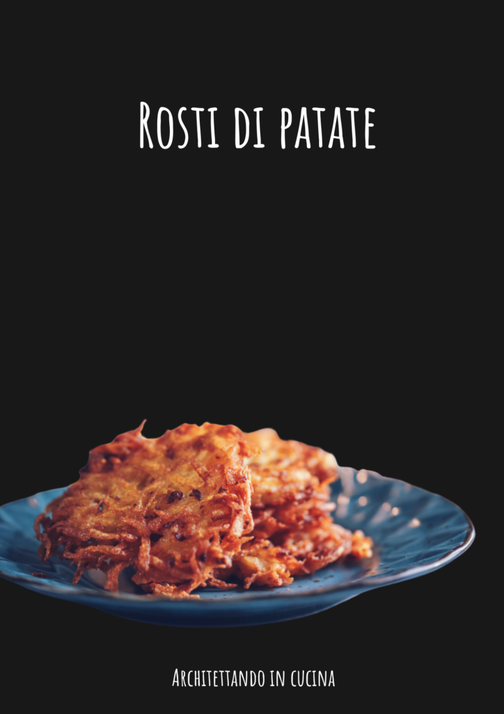 Rosti di patate in forno