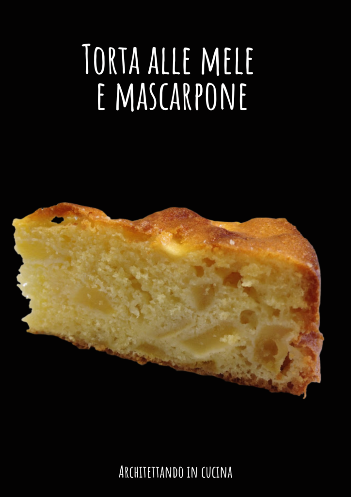 Torta alle mele e mascarpone